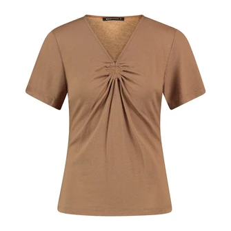 Expresso Dames Top Ex13-25391 Midden bruin