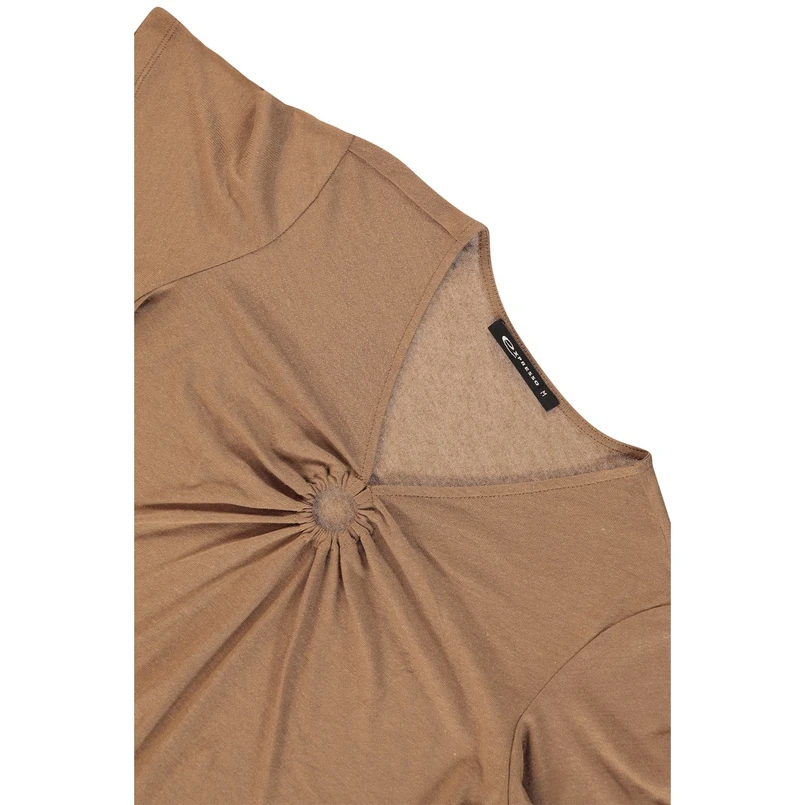 Expresso Dames Top Ex13-25391 Midden bruin