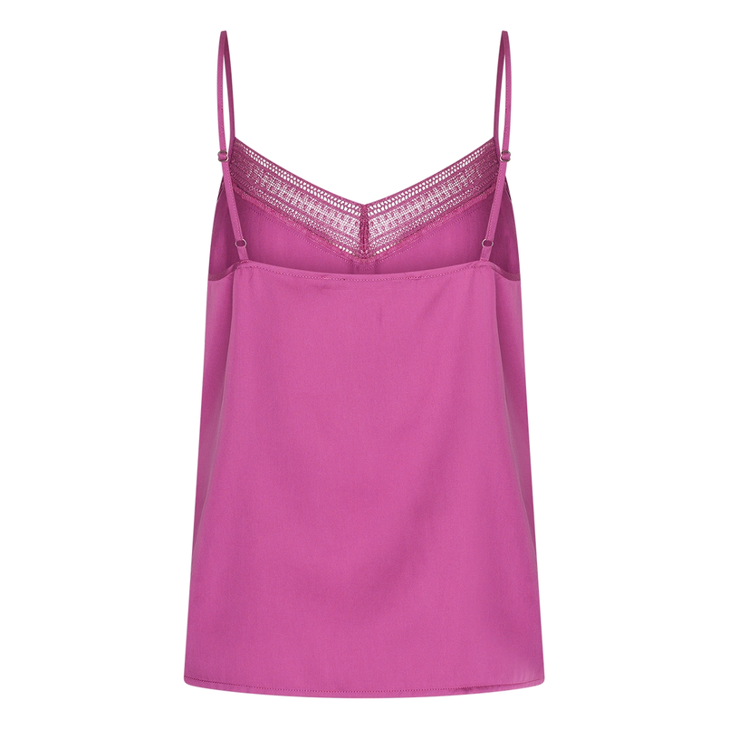 Expresso Dames Top Ex25-14020 Cerise