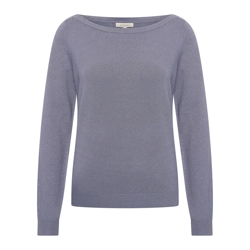 Expresso Dames Trui Ex11-25005 Mid blue denim