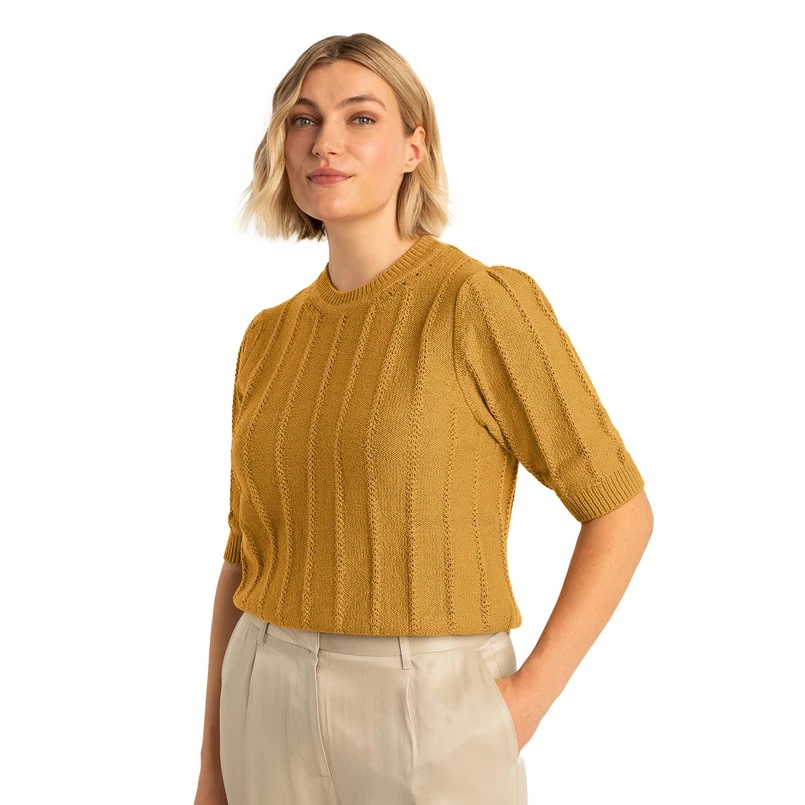 Expresso Dames Trui Ex11-25054 Oker