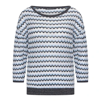 Expresso Dames Trui Ex11-25179 Midden blauw