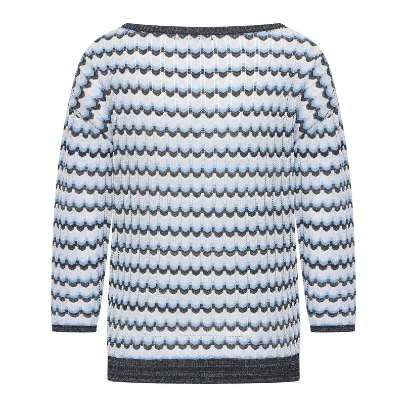 Expresso Dames Trui Ex11-25179 Midden blauw