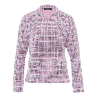 Frank Walder Dames Blazer Nos715307 Rood dessin