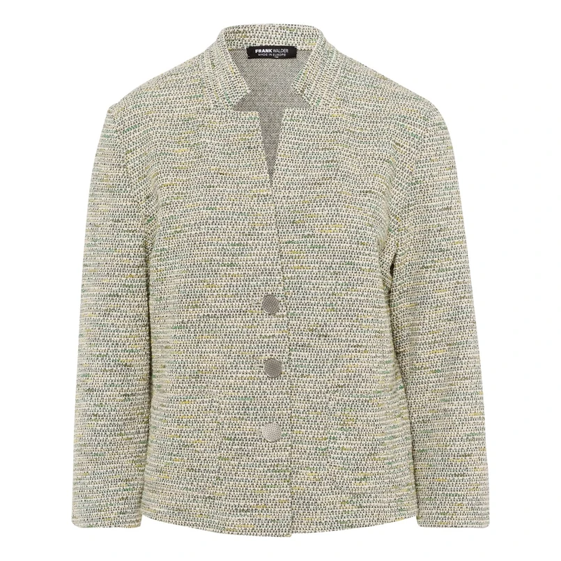 Frank Walder Dames Blazer S51202304 Groen dessin