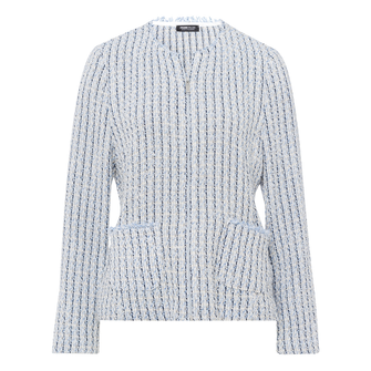 Frank Walder Dames Blazer S52103301 Blauw dessin