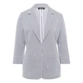 Frank Walder Dames Blazer S52303307 Blauw dessin