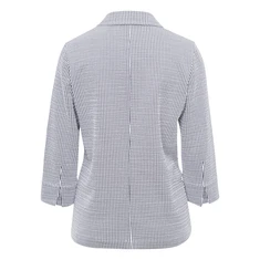 Frank Walder Dames Blazer S52303307 Blauw dessin