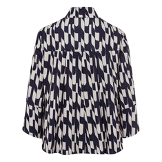 Frank Walder Dames Blazer W51108303 Bruin dessin