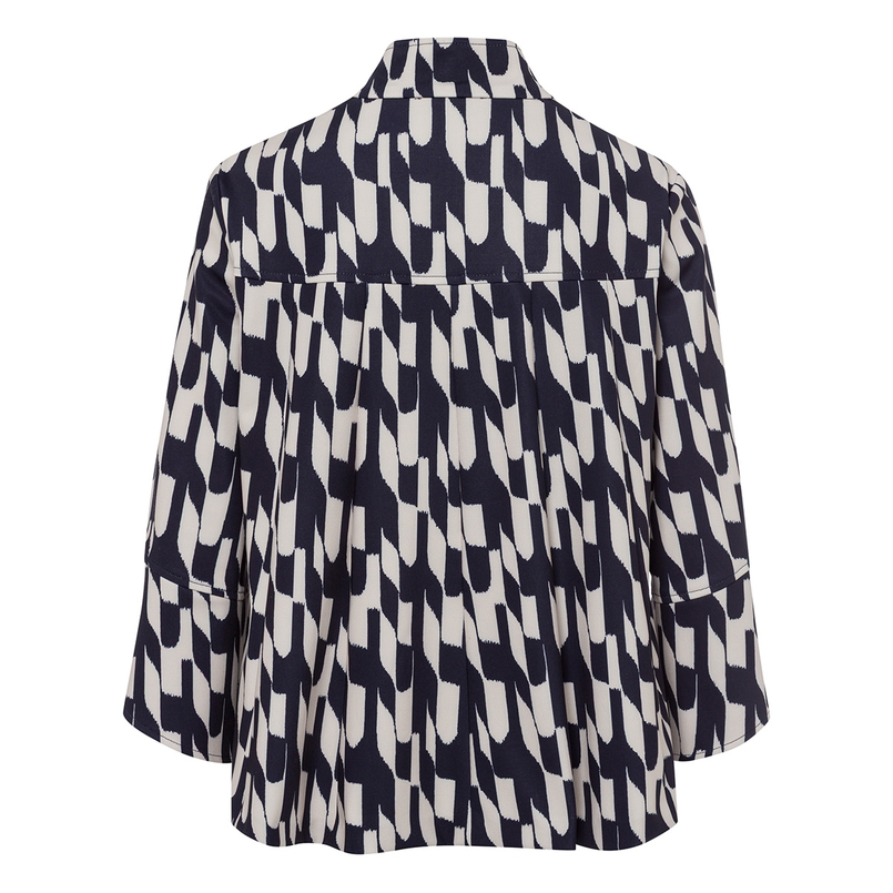 Frank Walder Dames Blazer W51108303 Bruin dessin