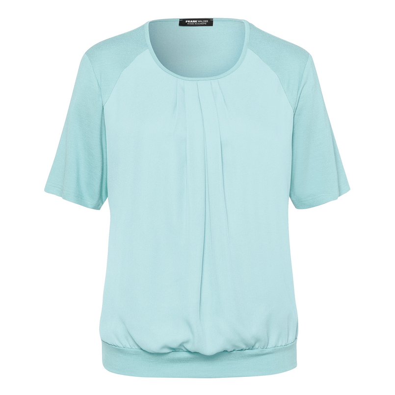 Frank Walder Dames Blouse Nos714404 Bleu