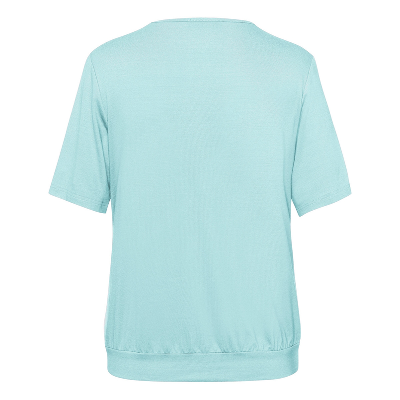 Frank Walder Dames Blouse Nos714404 Bleu