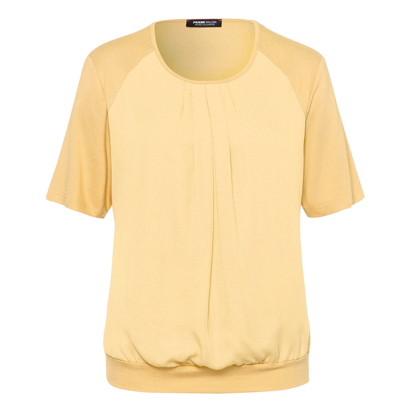 Frank Walder Dames Blouse Nos714404 Geel