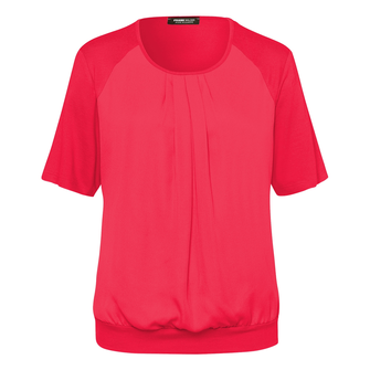 Frank Walder Dames Blouse Nos714404 Rood