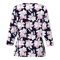 Frank Walder Dames Blouse Nos715421 Rood dessin