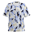 Frank Walder Dames Blouse Nos715422 Bleu