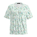 Frank Walder Dames Blouse Nos715422 Bleu