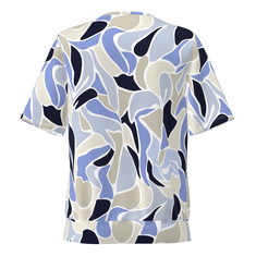 Frank Walder Dames Blouse Nos715422 Bleu