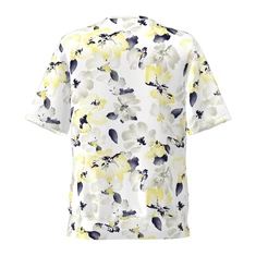 Frank Walder Dames Blouse Nos715422 Geel dessin