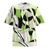 Frank Walder Dames Blouse Nos715422 Groen dessin