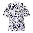 Frank Walder Dames Blouse Nos715422 Paars dessin
