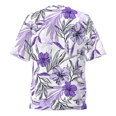 Frank Walder Dames Blouse Nos715422 Paars dessin