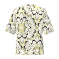 Frank Walder Dames Blouse Nos715436 Geel dessin