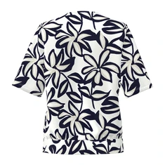 Frank Walder Dames Blouse Nos715436 WIT DESSIN