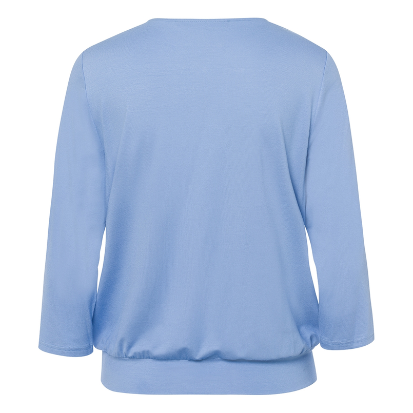 Frank Walder Dames Blouse Nos725420 Bleu