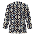 Frank Walder Dames Blouse Nos725423 Bruin dessin