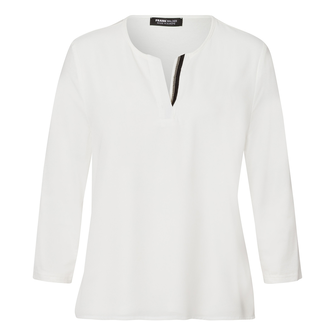 Frank Walder Dames Blouse Nos725430 Ecru