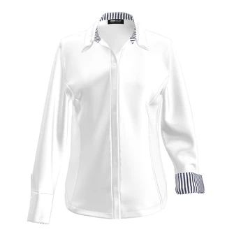 Frank Walder Dames Blouse S51101101 Wit