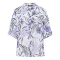 Frank Walder Dames Blouse S52303104 Paars dessin