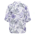 Frank Walder Dames Blouse S52303104 Paars dessin