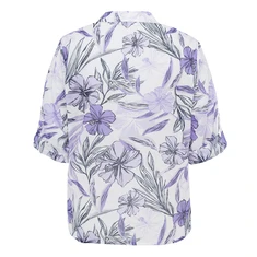 Frank Walder Dames Blouse S52303104 Paars dessin