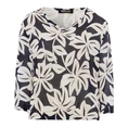 Frank Walder Dames Blouse S53603102 Blauw dessin