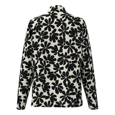 Frank Walder Dames Blouse W51621101 Bruin dessin