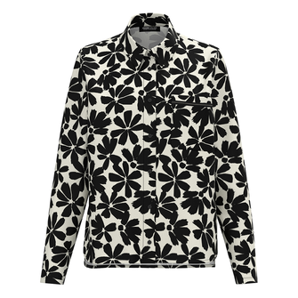 Frank Walder Dames Blouse W51621101 Bruin dessin