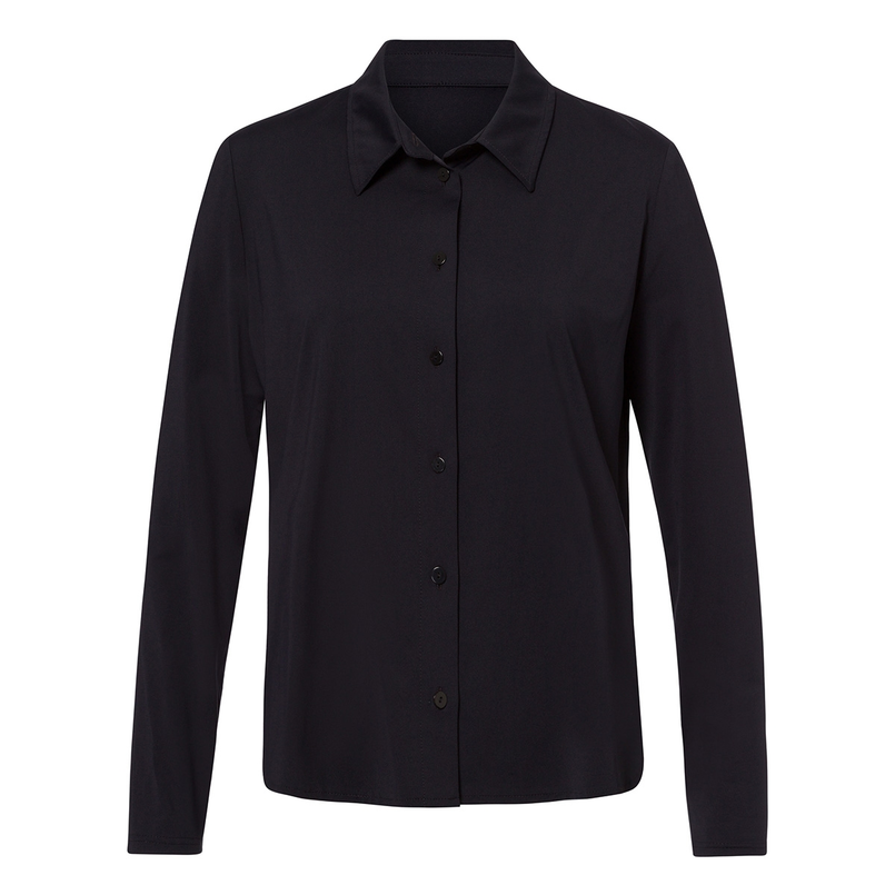 Frank Walder Dames Blouse Wx52508103 Zwart