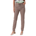Frank Walder Dames Broek Nos722607 Bruin dessin