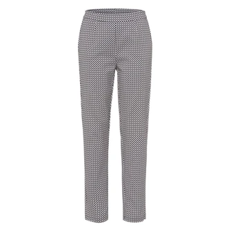 Frank Walder Dames Broek S51101601 Rood dessin
