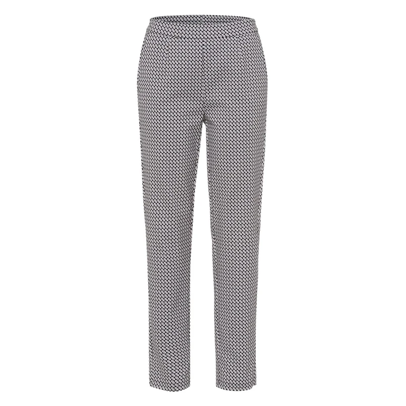 Frank Walder Dames Broek S51101601 Rood dessin