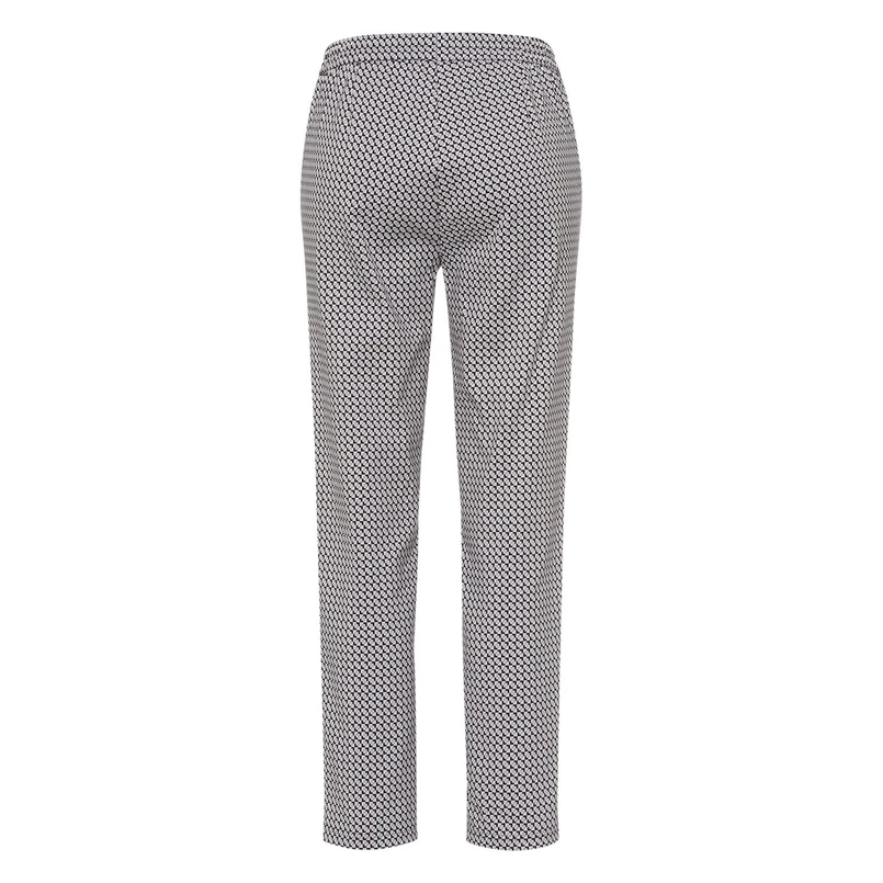 Frank Walder Dames Broek S51101601 Rood dessin