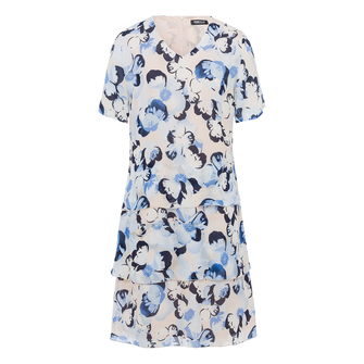 Frank Walder Dames Jurk S52602503 Bleu