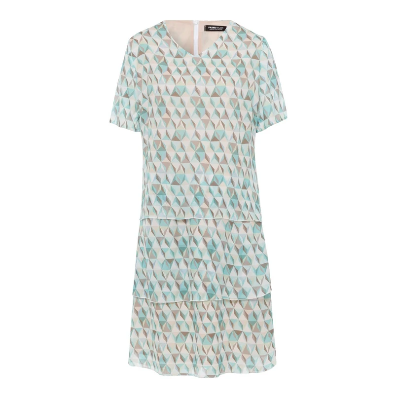 Frank Walder Dames Jurk S52602503 Bleu