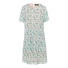 Frank Walder Dames Jurk S52602503 Bleu