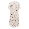 Frank Walder Dames Jurk S53603501 Geel dessin