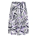 Frank Walder Dames Rok S52601205 Paars dessin