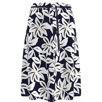 Frank Walder Dames Rok S53601205 Blauw dessin