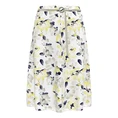 Frank Walder Dames Rok S53601205 Geel dessin
